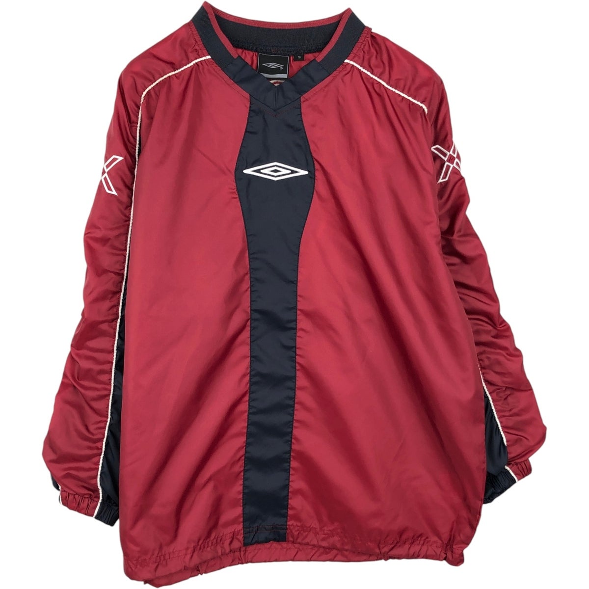 古着 90年代 アンブロ UMBRO 襟付き Vネック サッカーユニフォーム