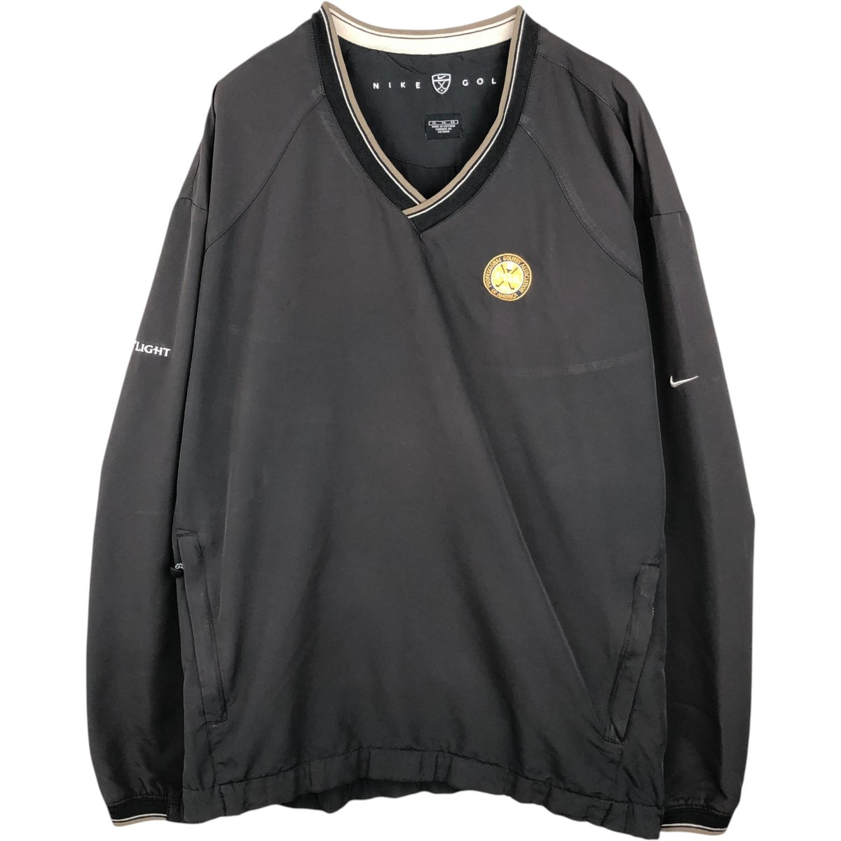 古着 ナイキ NIKE GOLF ゴルフ Vネック コットンニットベスト メンズXL