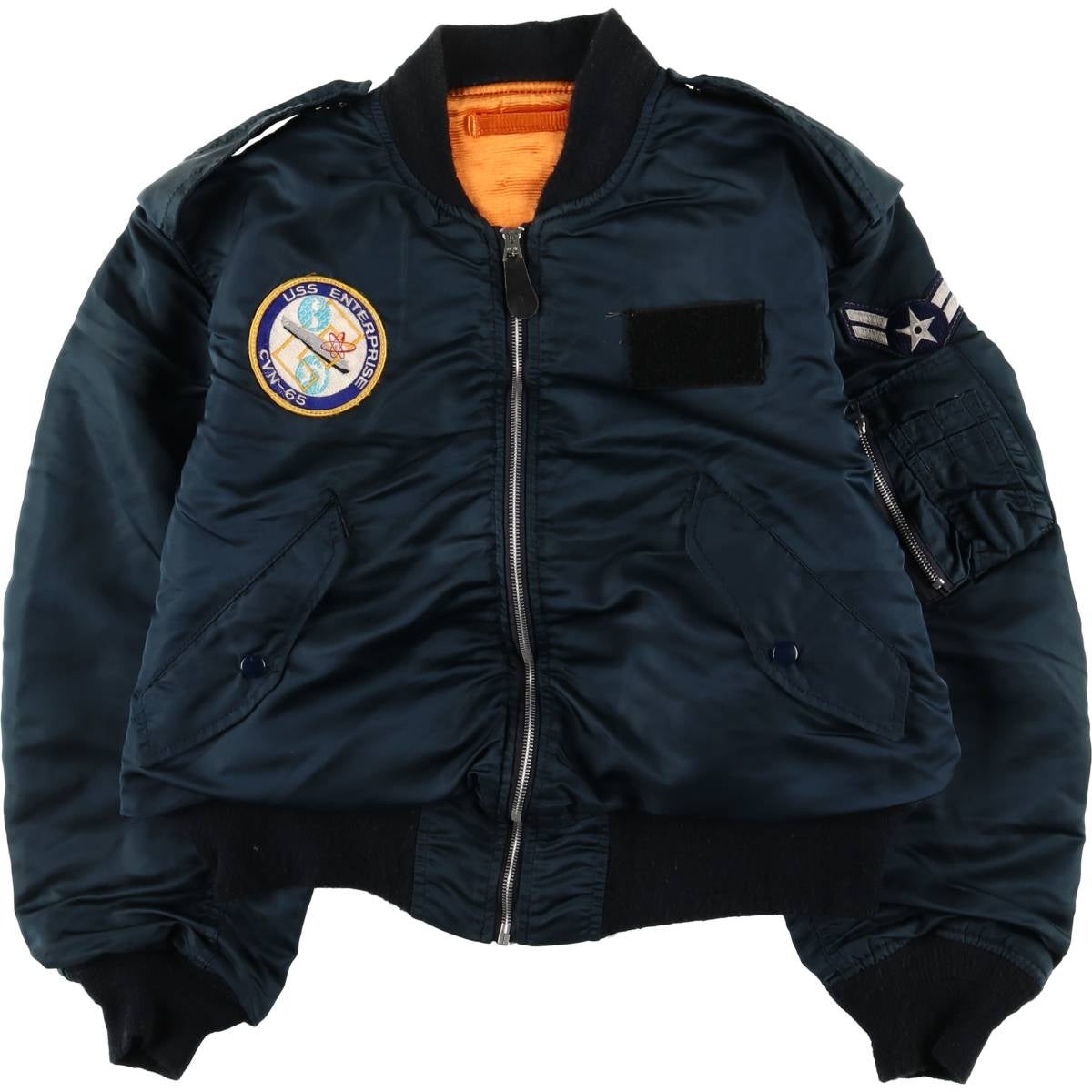 古着 90年代 米軍実品 アルファ ALPHA L-2B グランドクルー MIL-J