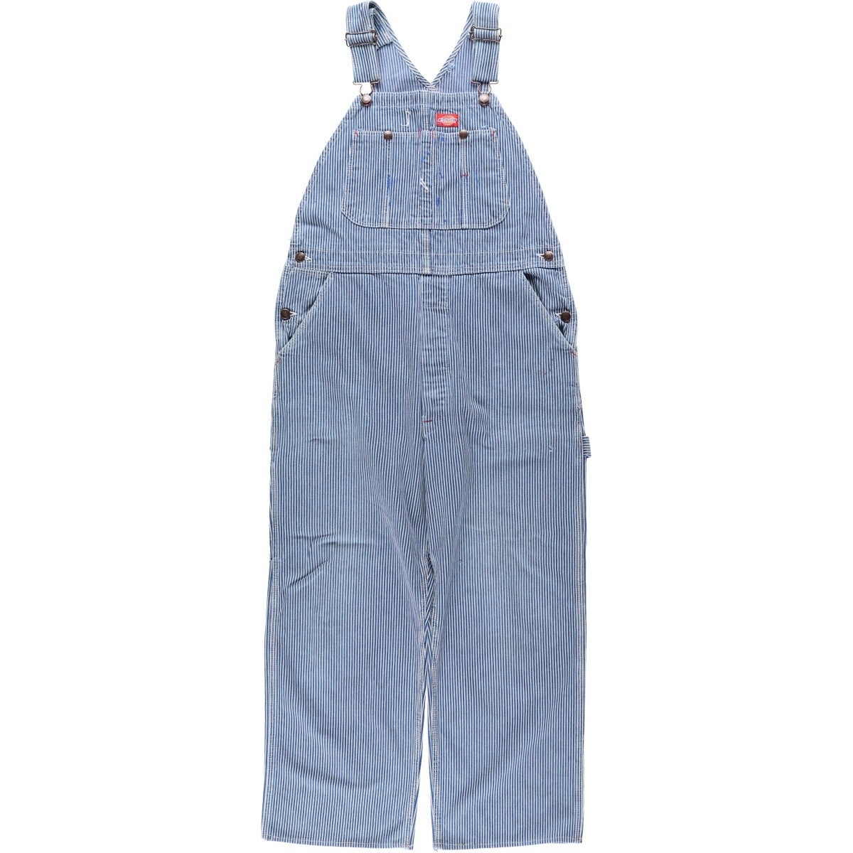 古着 ディッキーズ Dickies デニムオーバーオール USA製 メンズw36相当