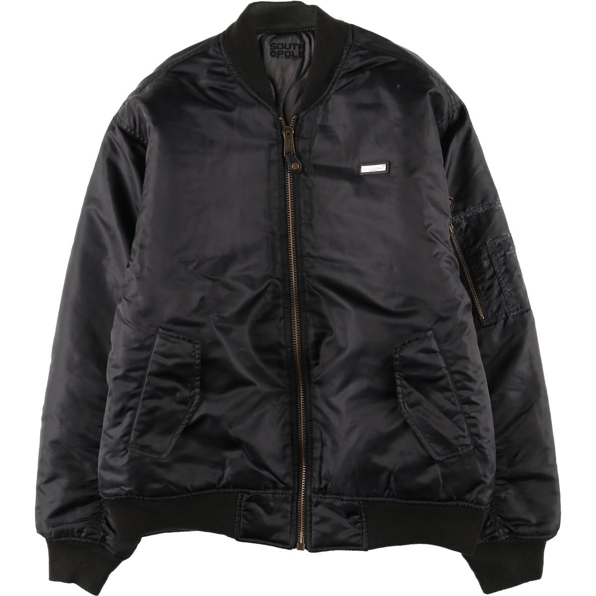 古着 ハーレーダビッドソン Harley-Davidson MA-1タイプ 中綿入り