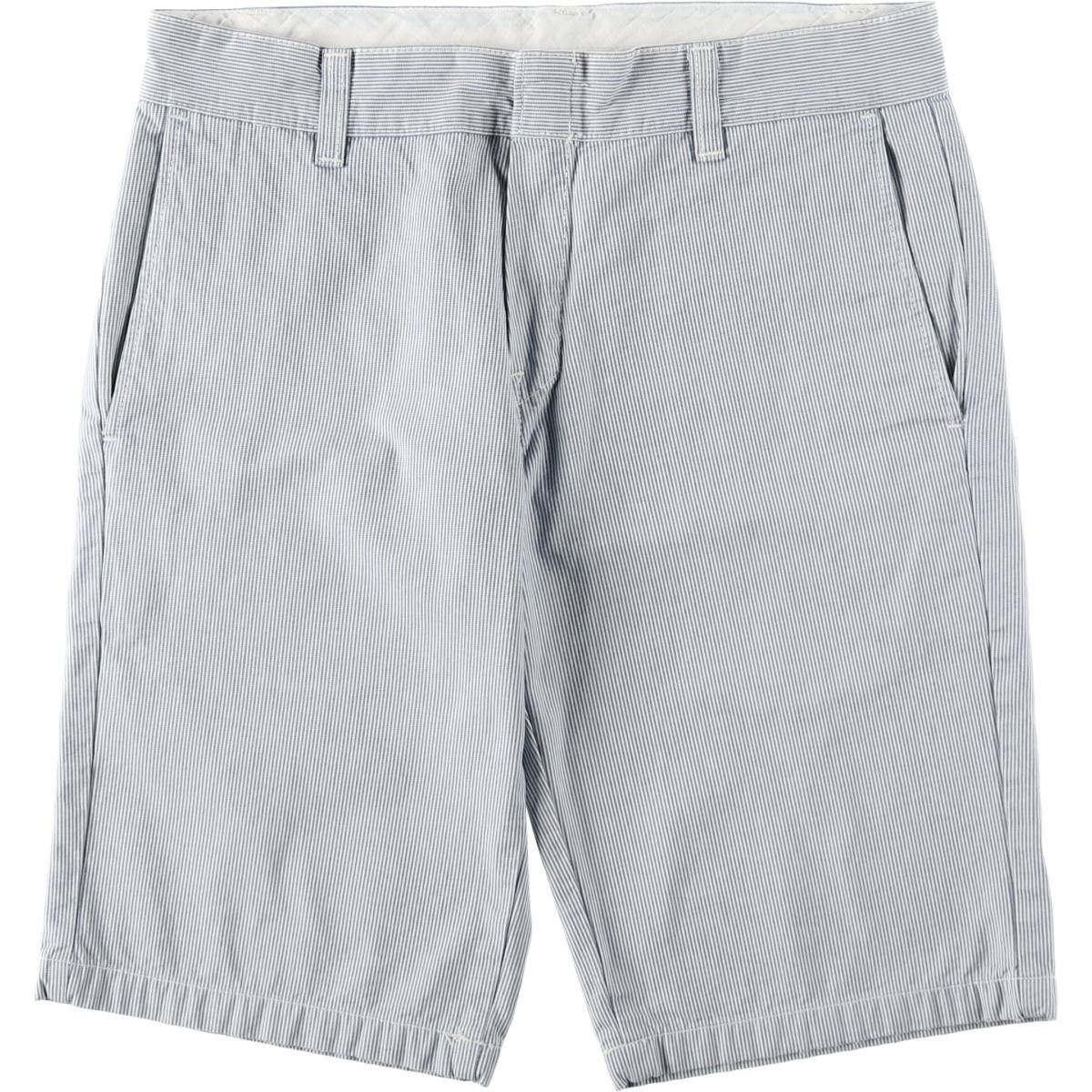 古着 カーハート Carhartt ストライプ柄 ワークショーツ ハーフパンツ