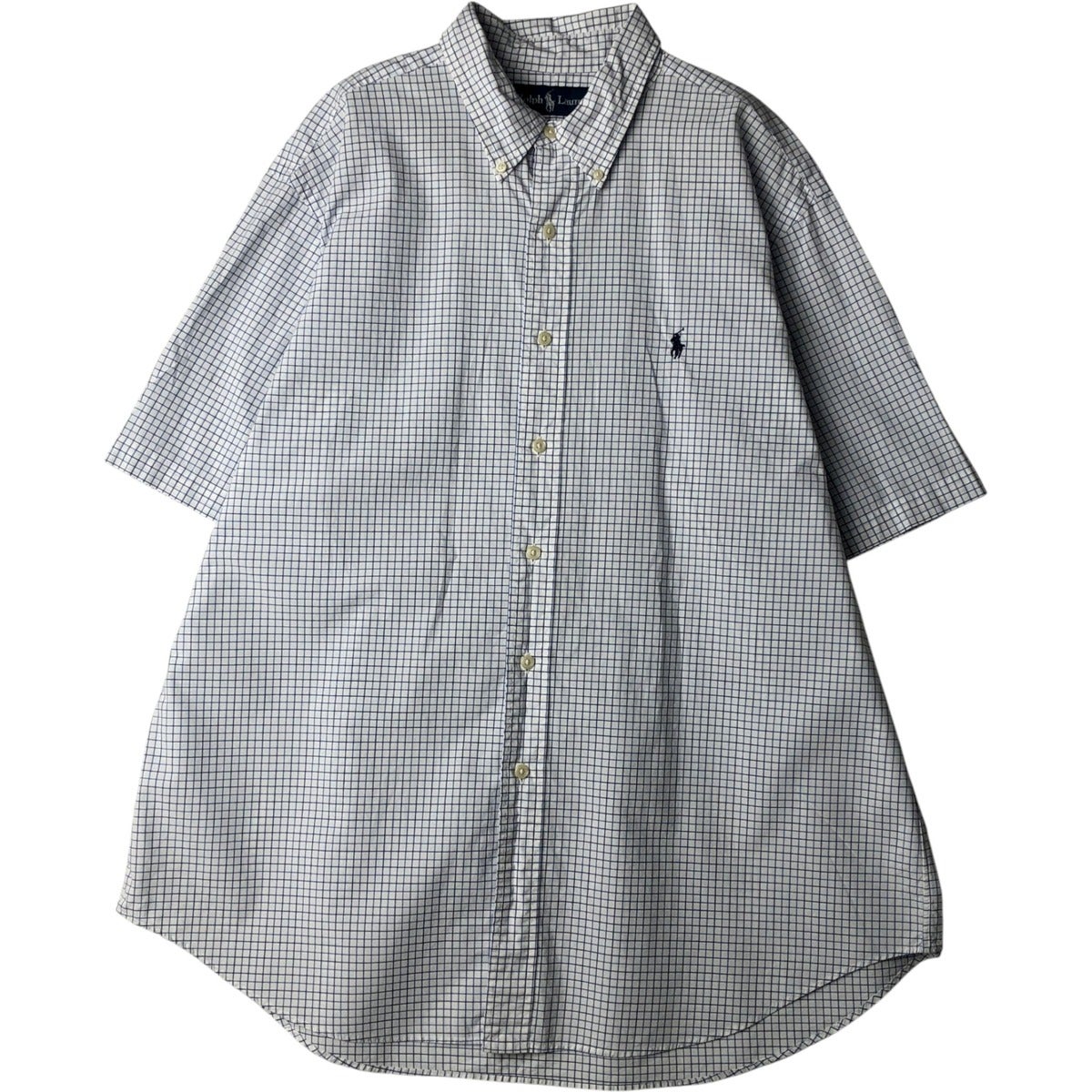古着 ラルフローレン Ralph Lauren CLASSIC FIT 半袖 ボタンダウン