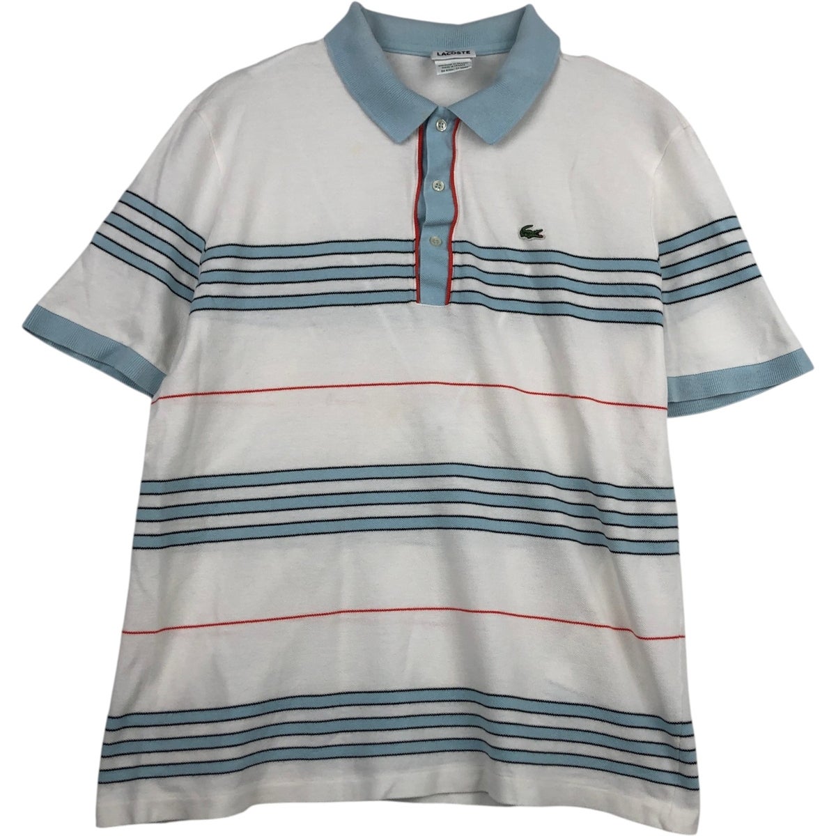 80sフランス製 LACOSTE ラコステ ポロシャツ サイズ6ヴィンテージ 80sフランス製 LACOSTE ラコステ ポロシャツ サイズ6ヴィンテージ 新