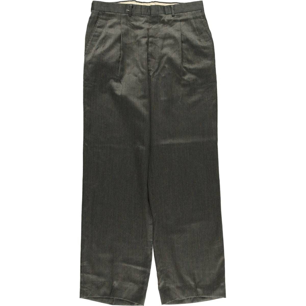 古着 90年代 タウンクラフト TOWNCRAFT ツータック スラックスパンツ
