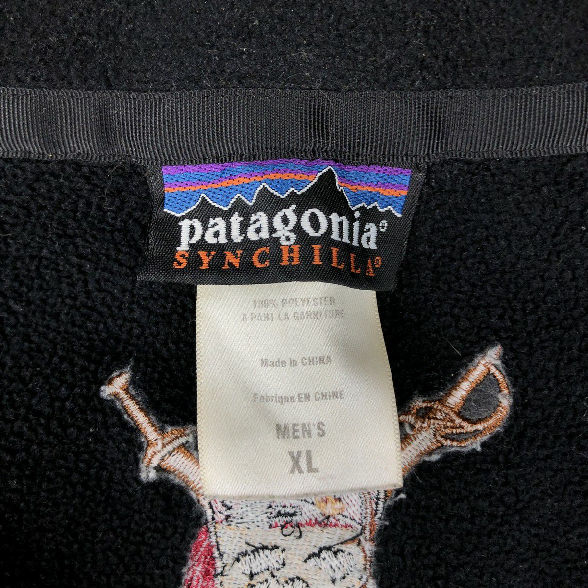 古着 00年代 パタゴニア Patagonia SYNCHILLA シンチラ 26511F6 ドクロ柄 スカル柄 フリースジャケット メンズXL相当/eaa556971 000002612386-04.jpg?size=m&w=