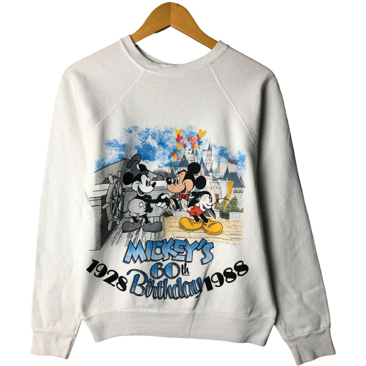 古着 80年代 Disney CASUALS MICKEY MOUSE ミッキーマウス 白足