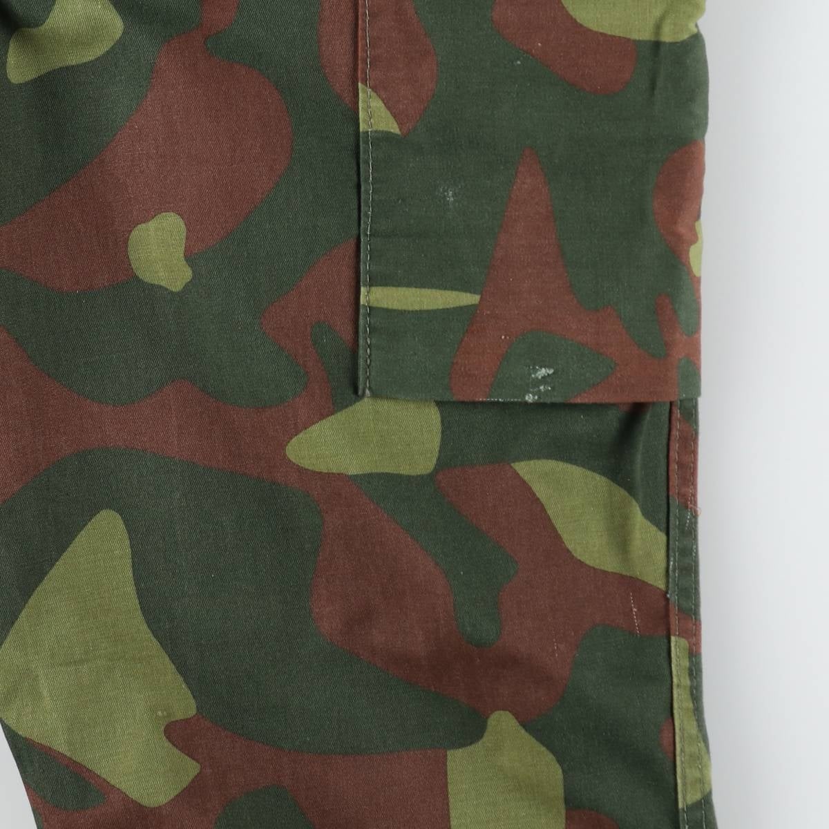 古着 フィンランド軍 M62 迷彩柄 ミリタリー カーゴパンツ メンズM相当