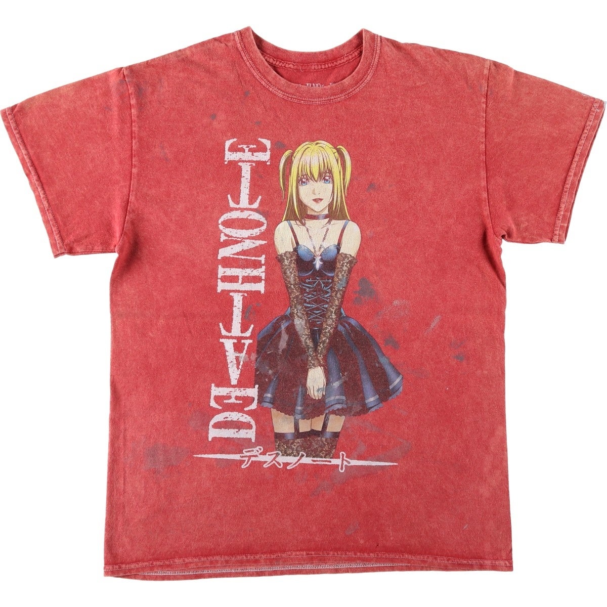 古着 DEATH NOTE デスノート ミサミサ アニメ キャラクタープリントT