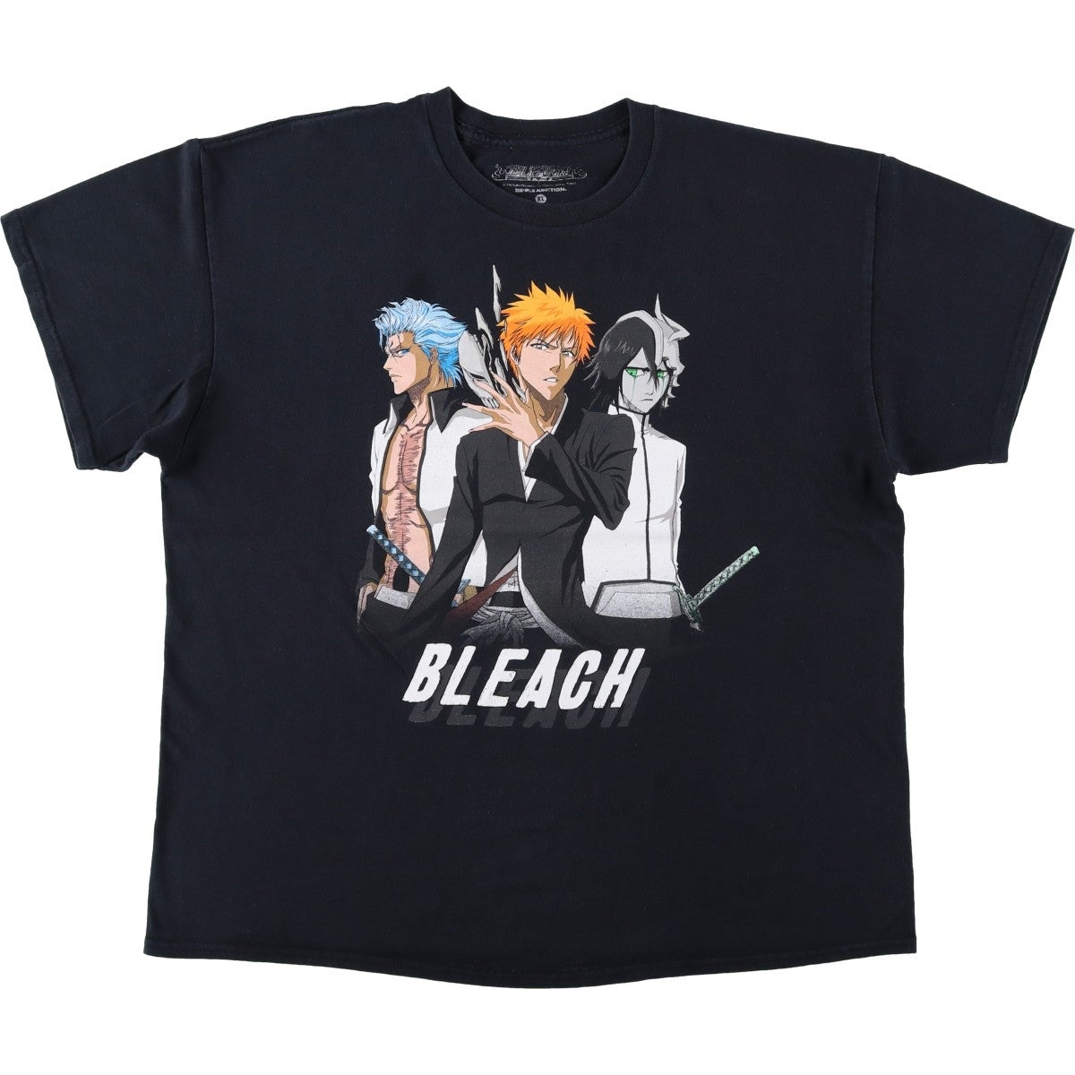 古着 BLEACH ブリーチ アニメ キャラクタープリントTシャツ メンズM