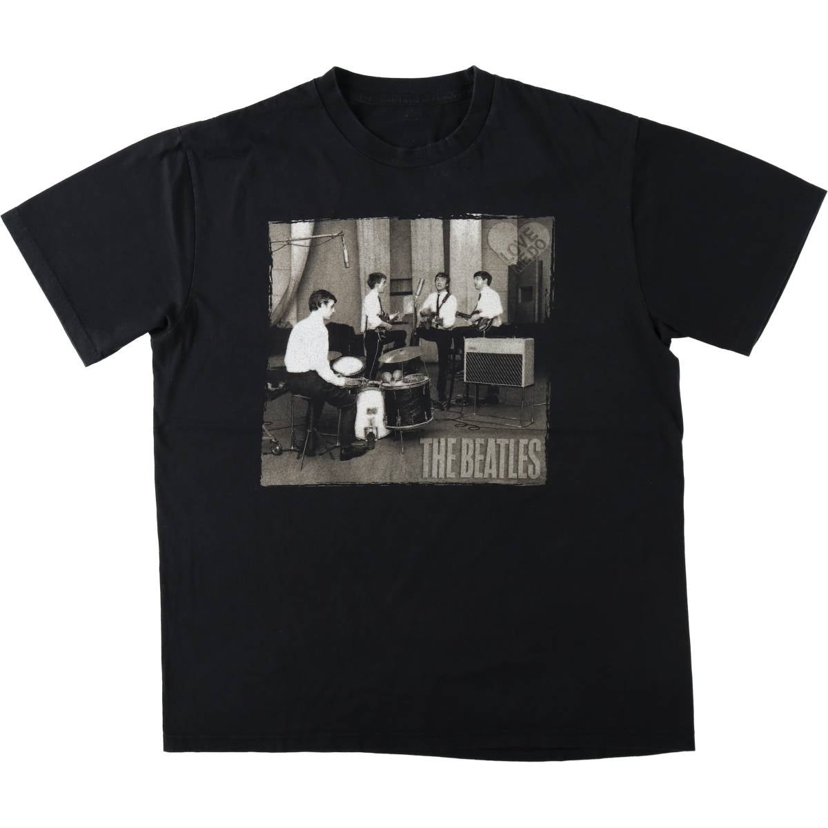 古着 THE BEATLES ビートルズ バンドTシャツ バンT メンズL相当