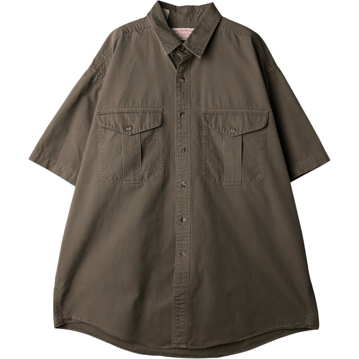 古着 フィルソン FILSON 半袖 ワークシャツ USA製 メンズXL相当