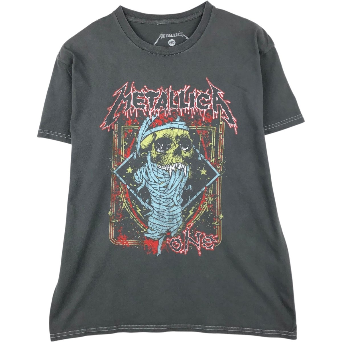 古着 Metallica メタリカ ドクロ柄 スカル柄 バンドTシャツ バンT