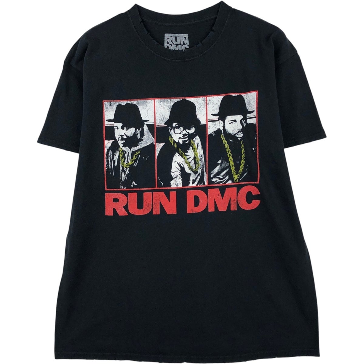 古着 RUN DMC ランディーエムシー ラップTシャツ ラップT メンズM相当