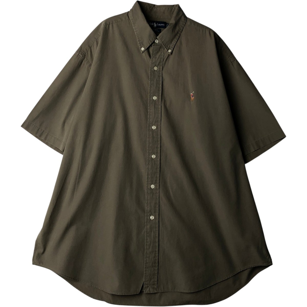 古着 ラルフローレン Ralph Lauren 半袖 ボタンダウンシャツ メンズL相当 /eaa558345 Ralph Lauren - 古着 ラルフローレン Ralph Lauren 半袖 ボタンダウン