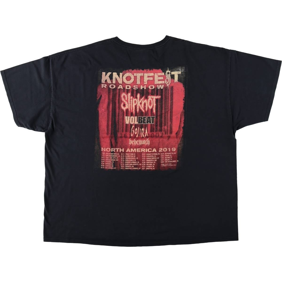 古着 ビッグサイズ フルーツオブザルーム FRUIT OF THE LOOM Slipknot