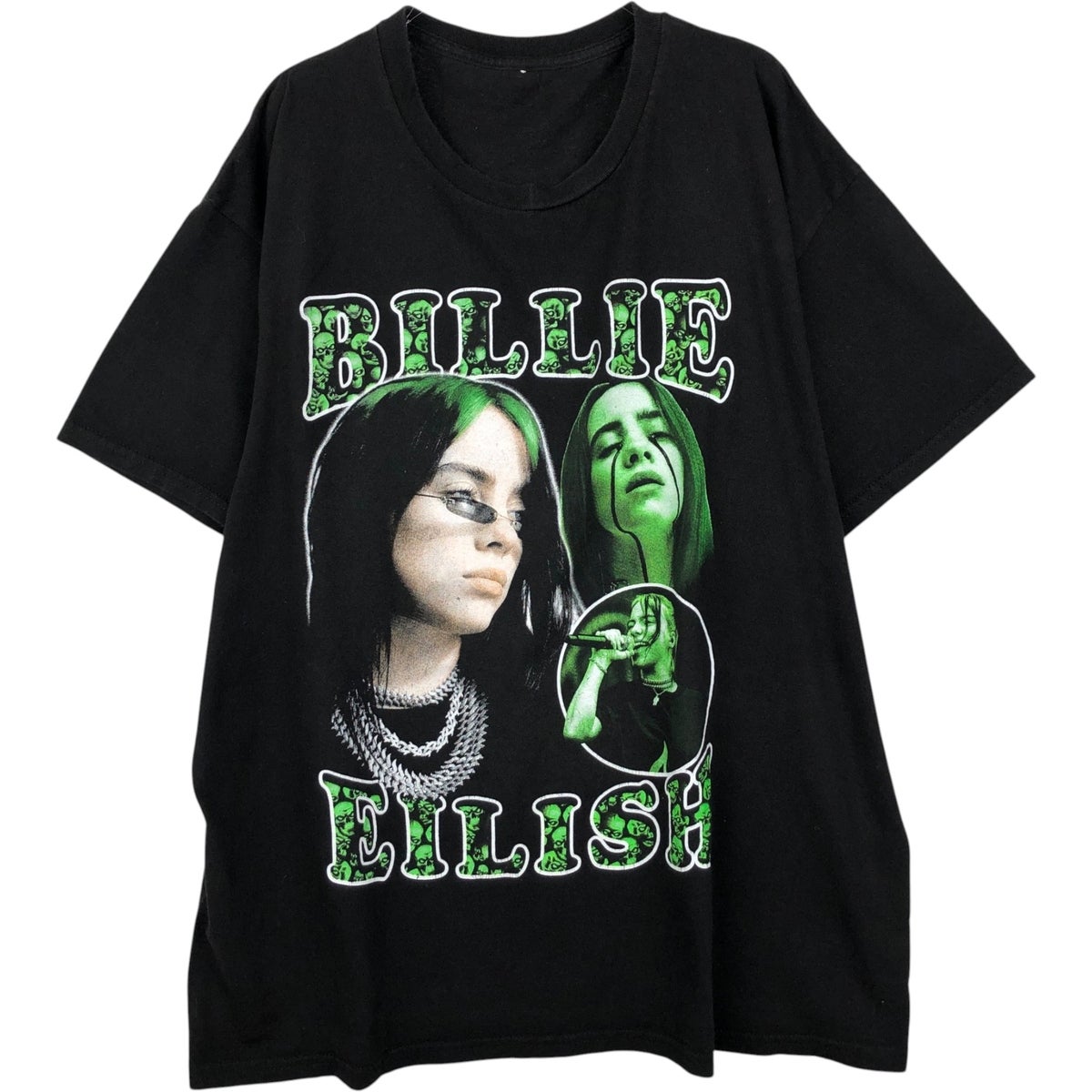 古着 Cross Colours BILLIE EILISH ビリーアイリッシュ バンドTシャツ