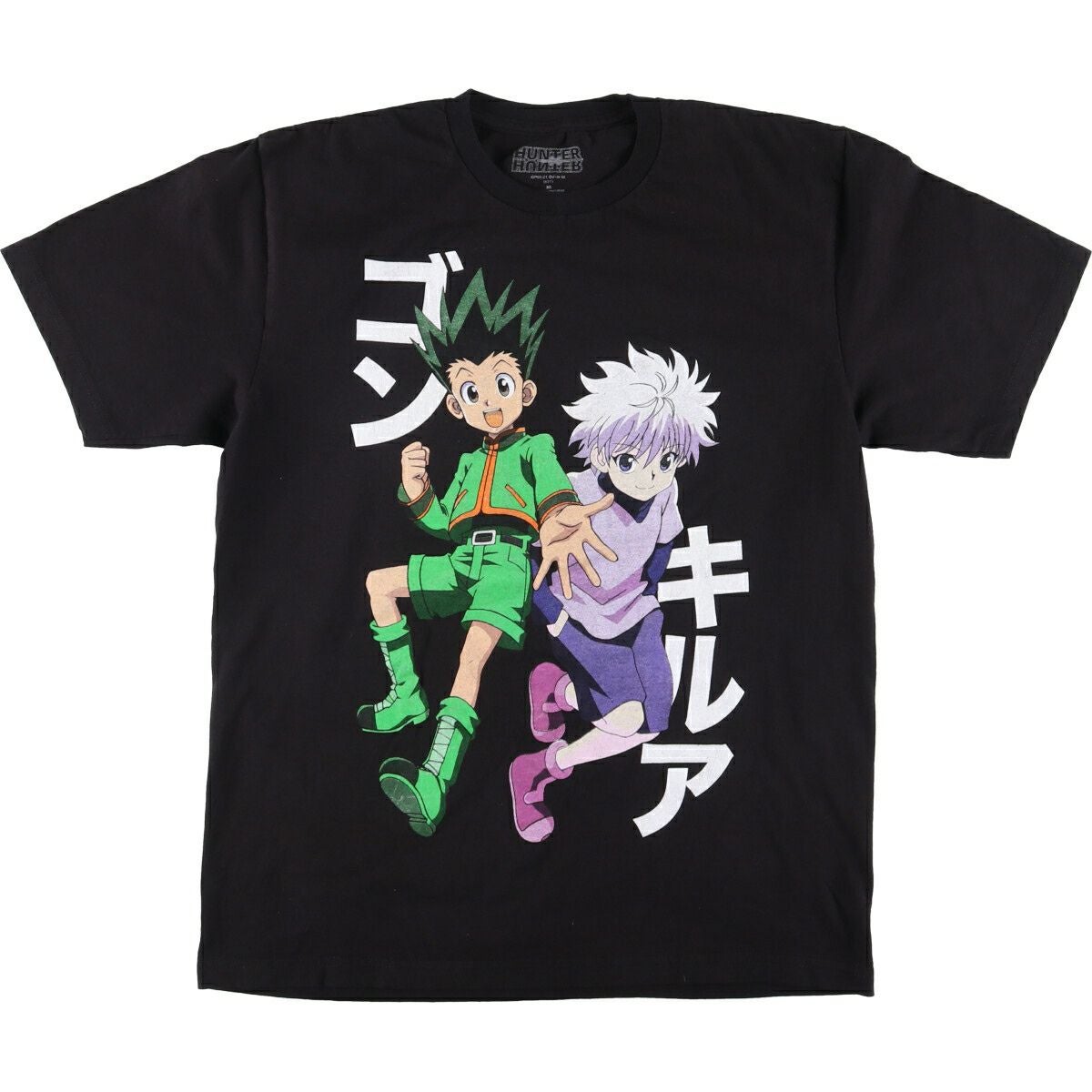 古着 HUNTER HUNTER ハンターハンター キャラクタープリントTシャツ