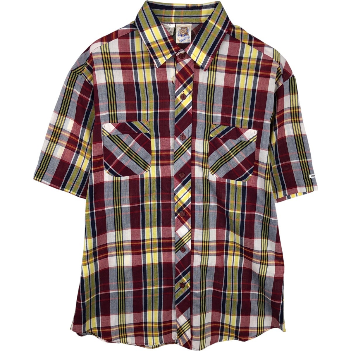 古着 70年代 アロー Arrow Weekenders チェック柄 長袖 シャツ