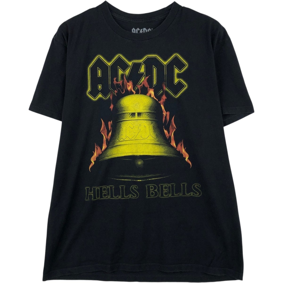 古着 リキッドブルー LIQUID BLUE AC/DC エーシーディーシー ラグラン