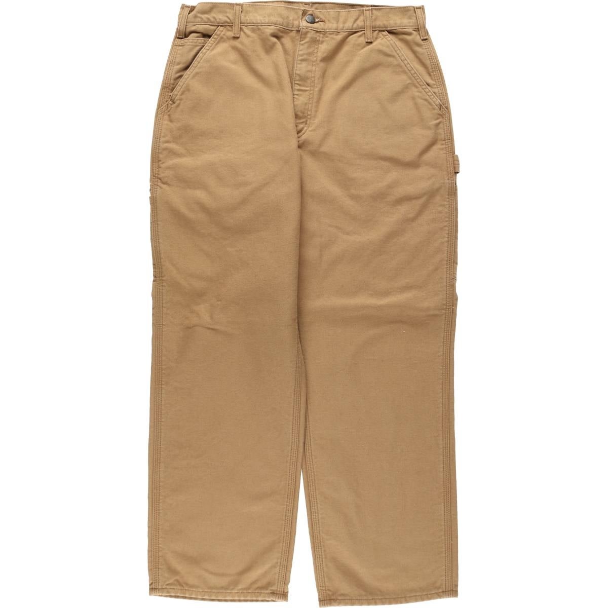 00年代 Carhartt ダックペインターパンツ USA製 メンズw35相当 00年代 Carhartt カーハート ダブルニー ダック ペインターパンツ