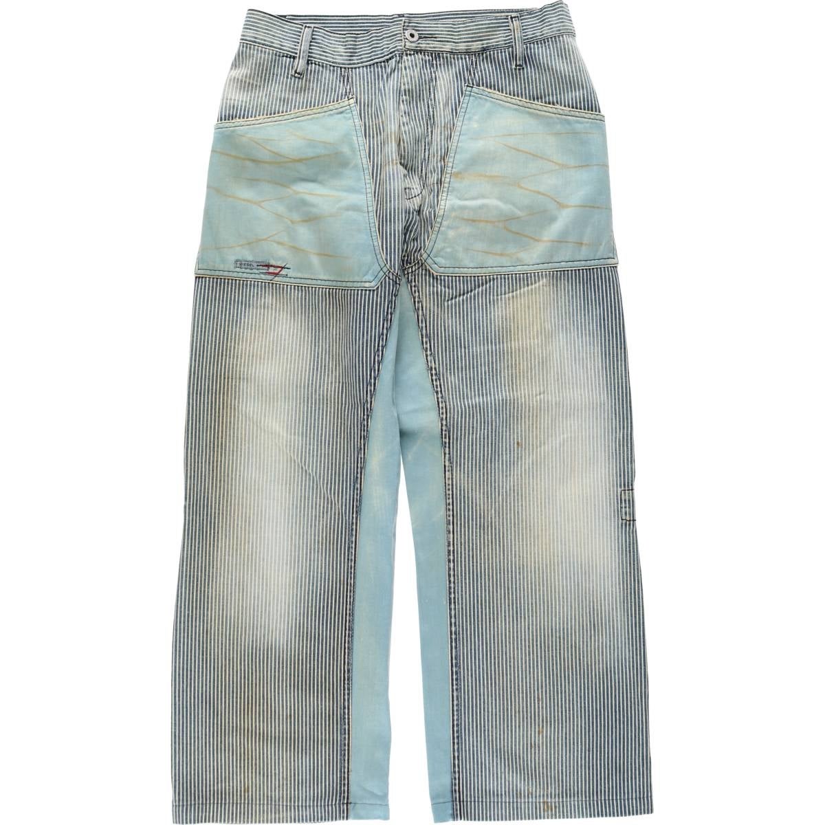 古着 アルマーニ ARMANI JEANS ブラックデニム ストレートデニムパンツ