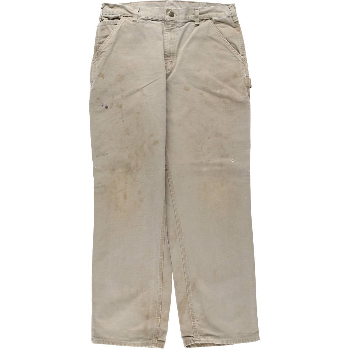 00年代 Carhartt ダックペインターパンツ USA製 メンズw35相当 古着 カーハート Carhartt Original Dungaree Fit ダックペインター