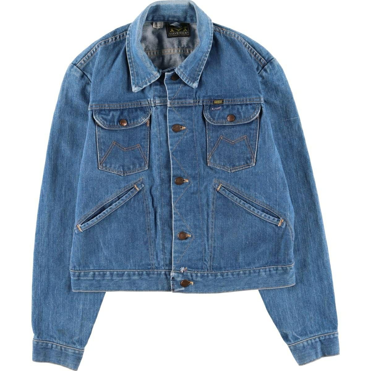 古着 70年代 マーベリック Maverick BLUE BELL デニムジャケット USA製