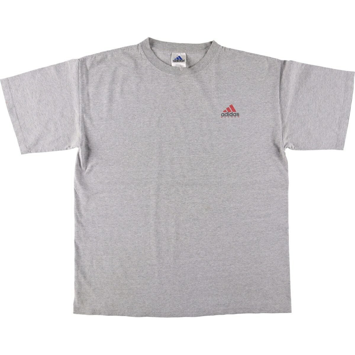 古着 90年代 アディダス adidas トレフォイルロゴ ロゴプリントTシャツ