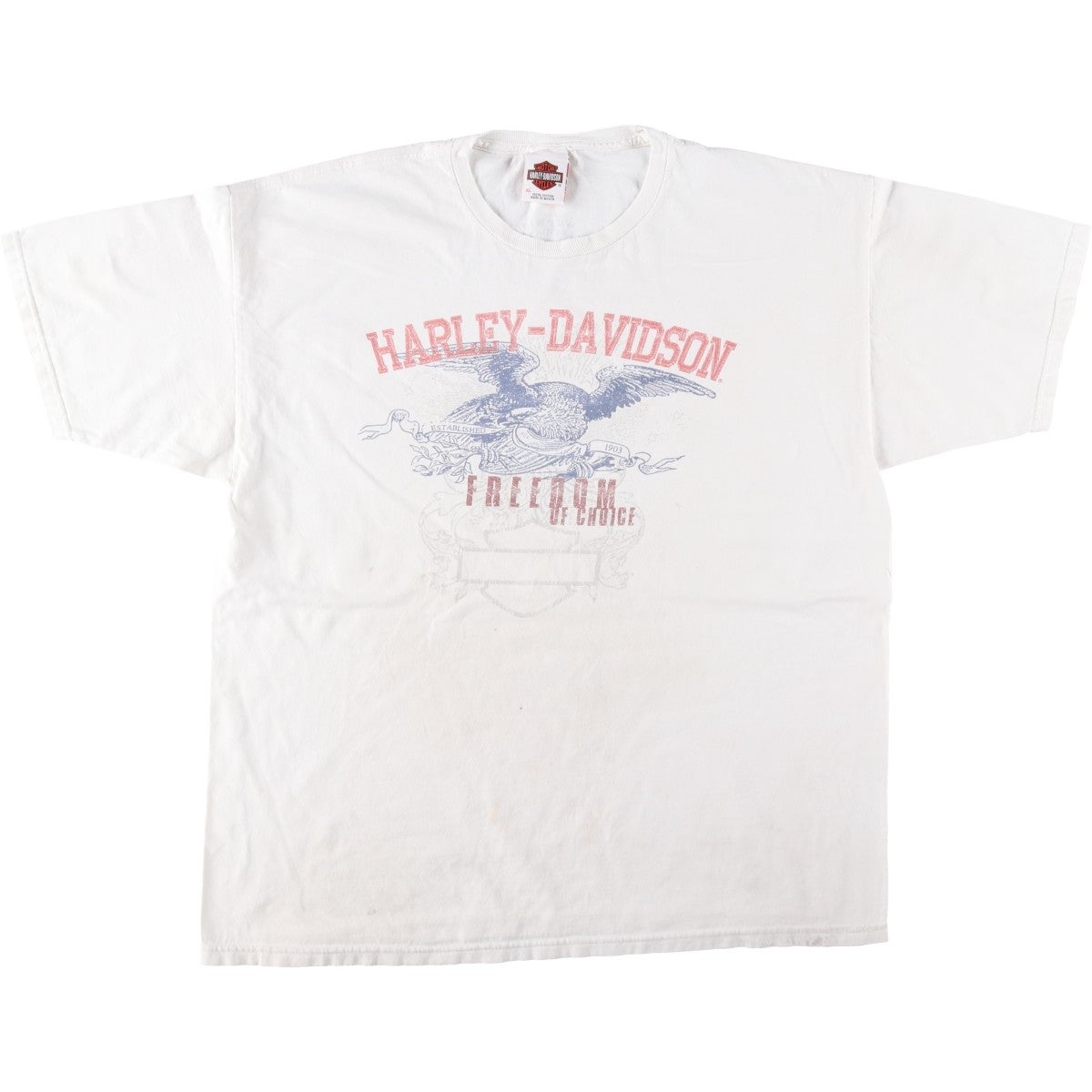 古着 ハーレーダビッドソン Harley-Davidson モーターサイクル バイクT