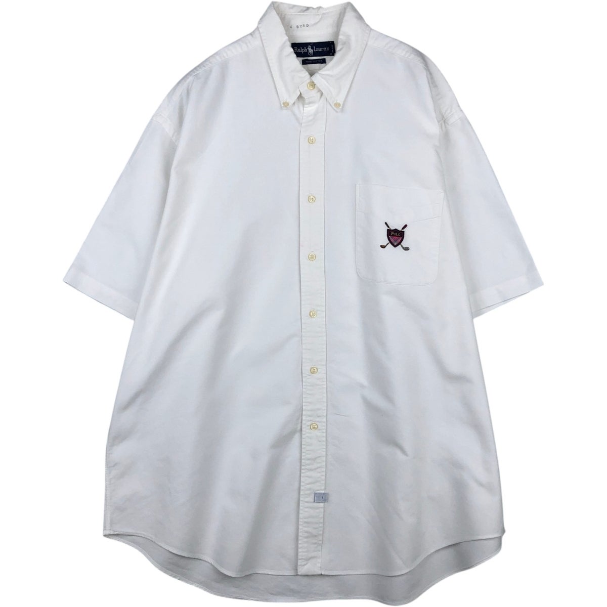 古着 ラルフローレン Ralph Lauren 半袖 ボタンダウンシャツ メンズXL