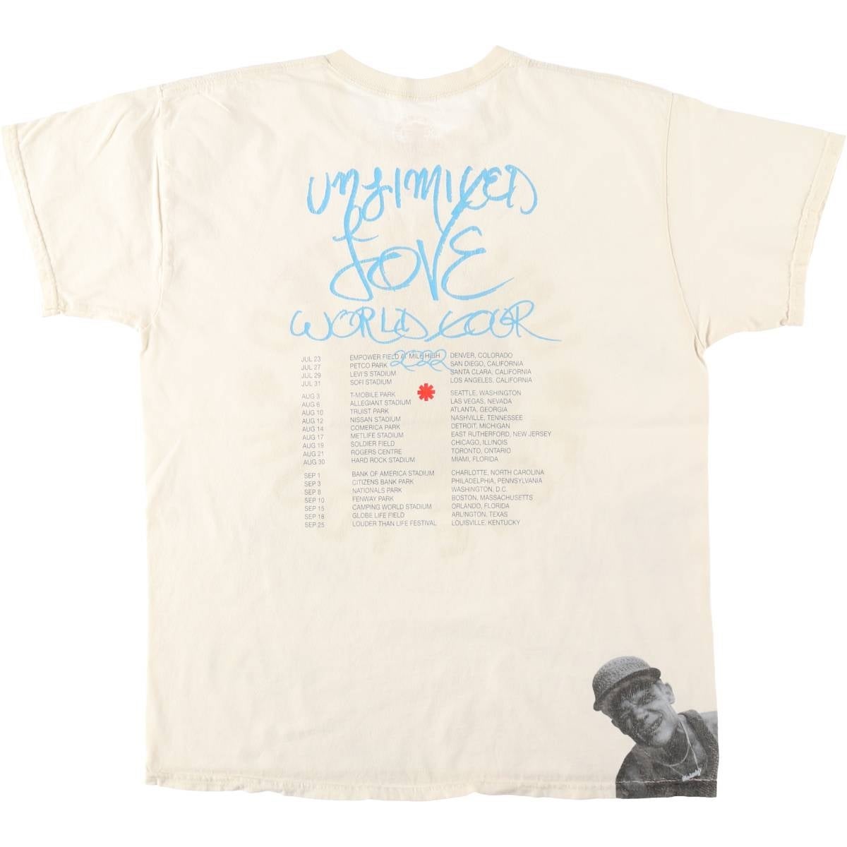 古着 ブラバド BRAVADO RED HOT CHILI PEPPERS レッドホットチリペッパーズ バンドTシャツ バンT メンズS相当 /eaa567925 古着 ブラバド Bravado RED HOT CHILI PEPPERS レッドホット