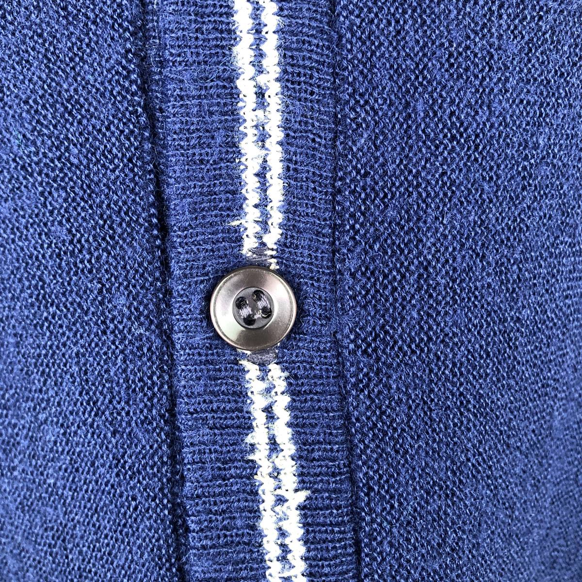 古着 70～80年代 Munsingwear Gland Slam ニットカーディガン メンズM
