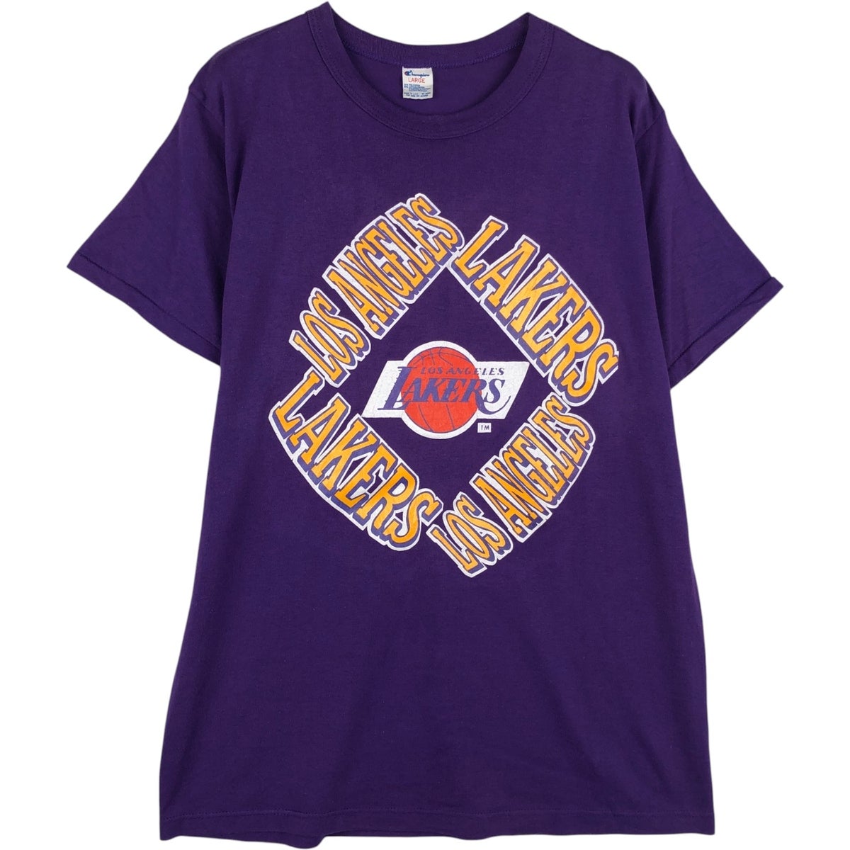 古着 80年代 チャンピオン Champion トリコタグ NBA LOS ANGELES