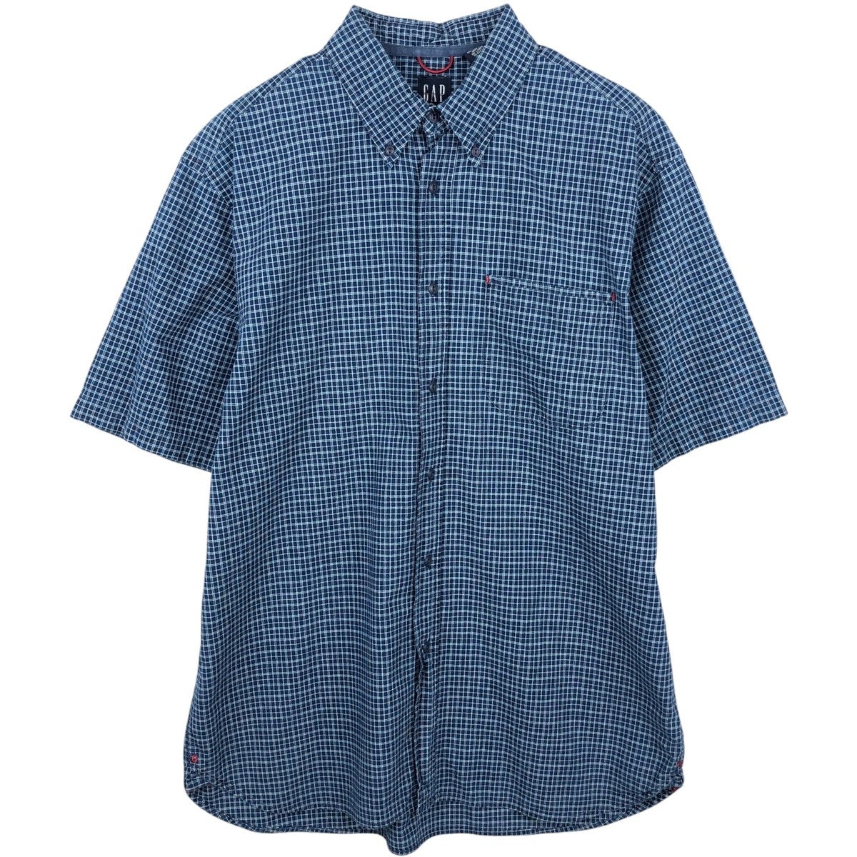 古着 90年代 ギャップ GAP オールドギャップ FITTED 長袖 リネンシャツ