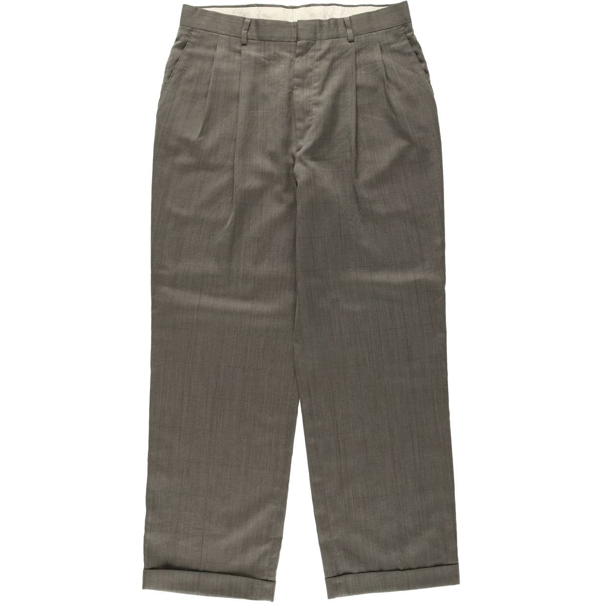 古着 ハガー HAGGAR スラックスパンツ メンズw34相当 /eaa565987