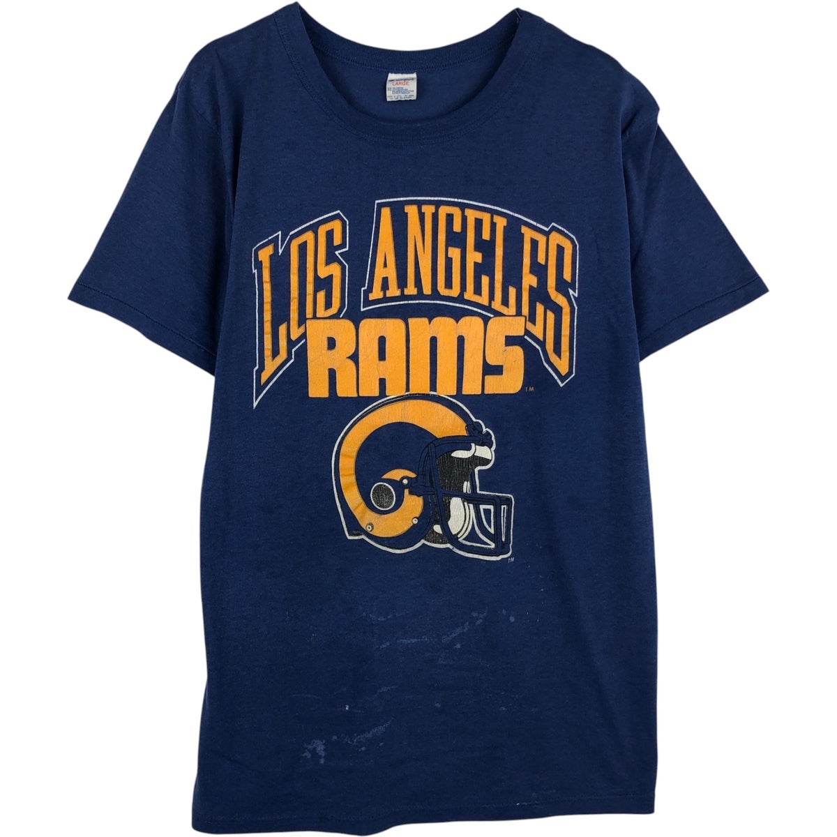 古着 80年代 NFL LOS ANGELES RAMS ロサンゼルスラムズ トリコタグ