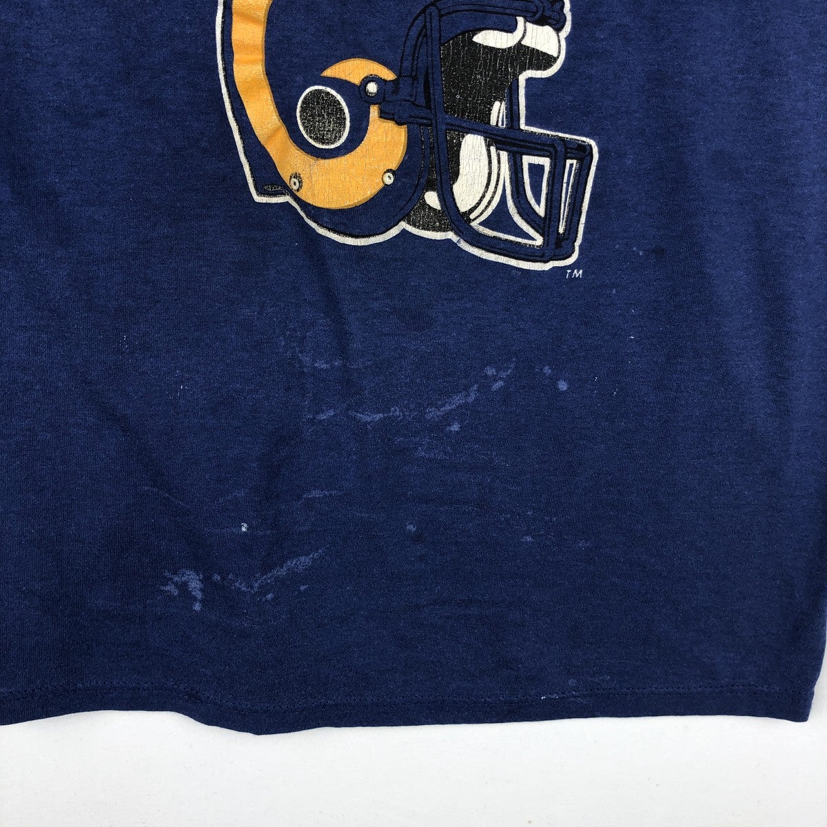 古着 80年代 NFL LOS ANGELES RAMS ロサンゼルスラムズ トリコタグ