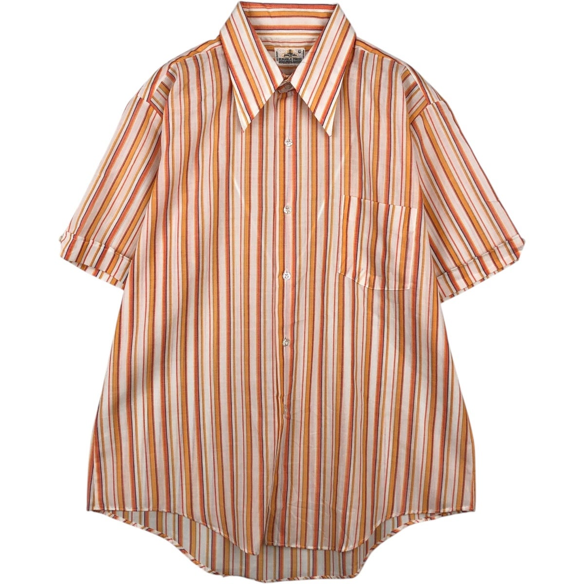 古着 ステューシー STUSSY 半袖 ボタンダウンシャツ メンズM相当