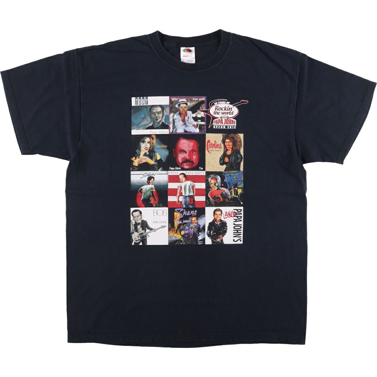 古着 フルーツオブザルーム FRUIT OF THE LOOM THE WHO ザフー バンドT