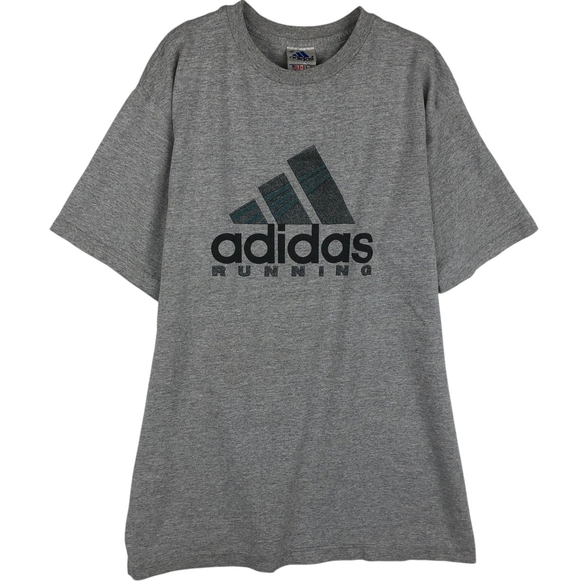 古着 90～00年代 アディダス adidas ロゴプリントTシャツ メンズXL相当