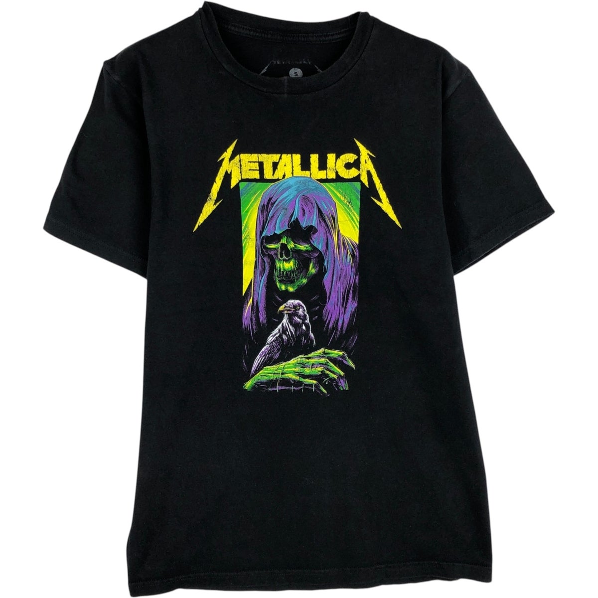 古着 METALLICA メタリカ ドクロ柄 スカル柄 バンドTシャツ バンT