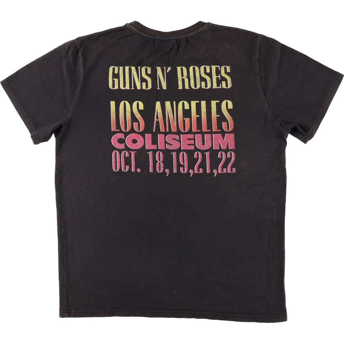 古着 GUNS N' ROSES ガンズアンドローゼズ ドクロ柄 スカル柄 バンドTシャツ バンT メンズS相当 /eaa565937 古着 GUNS N ROSES ガンズアンドローゼズ ドクロ柄 スカル柄 バンドT