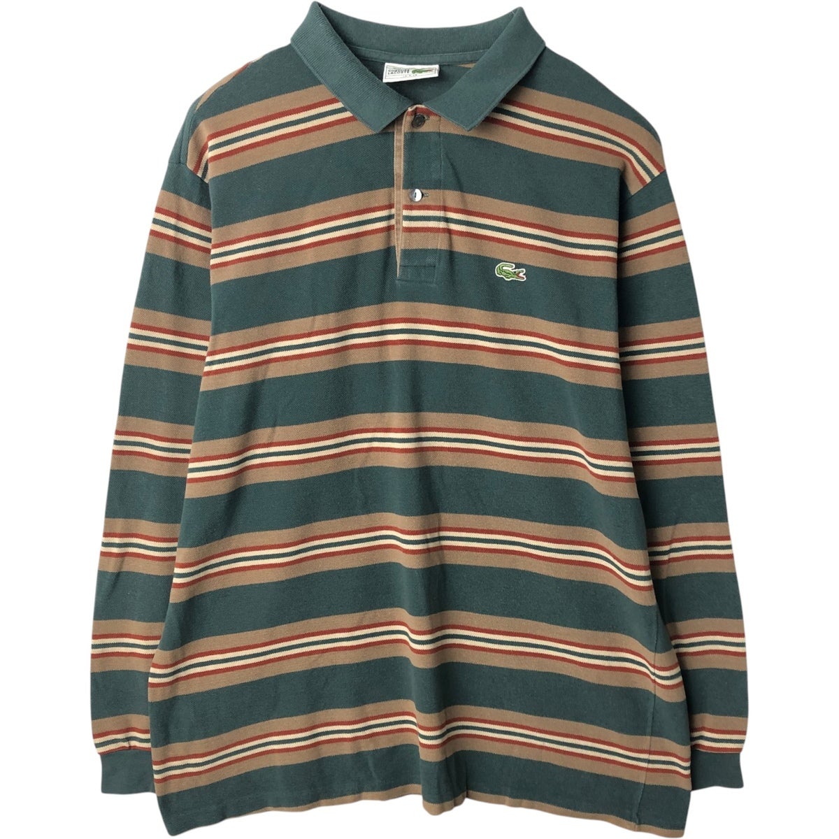 古着 80年代 ラコステ LACOSTE CHEMISE フレンチラコステ マルチ
