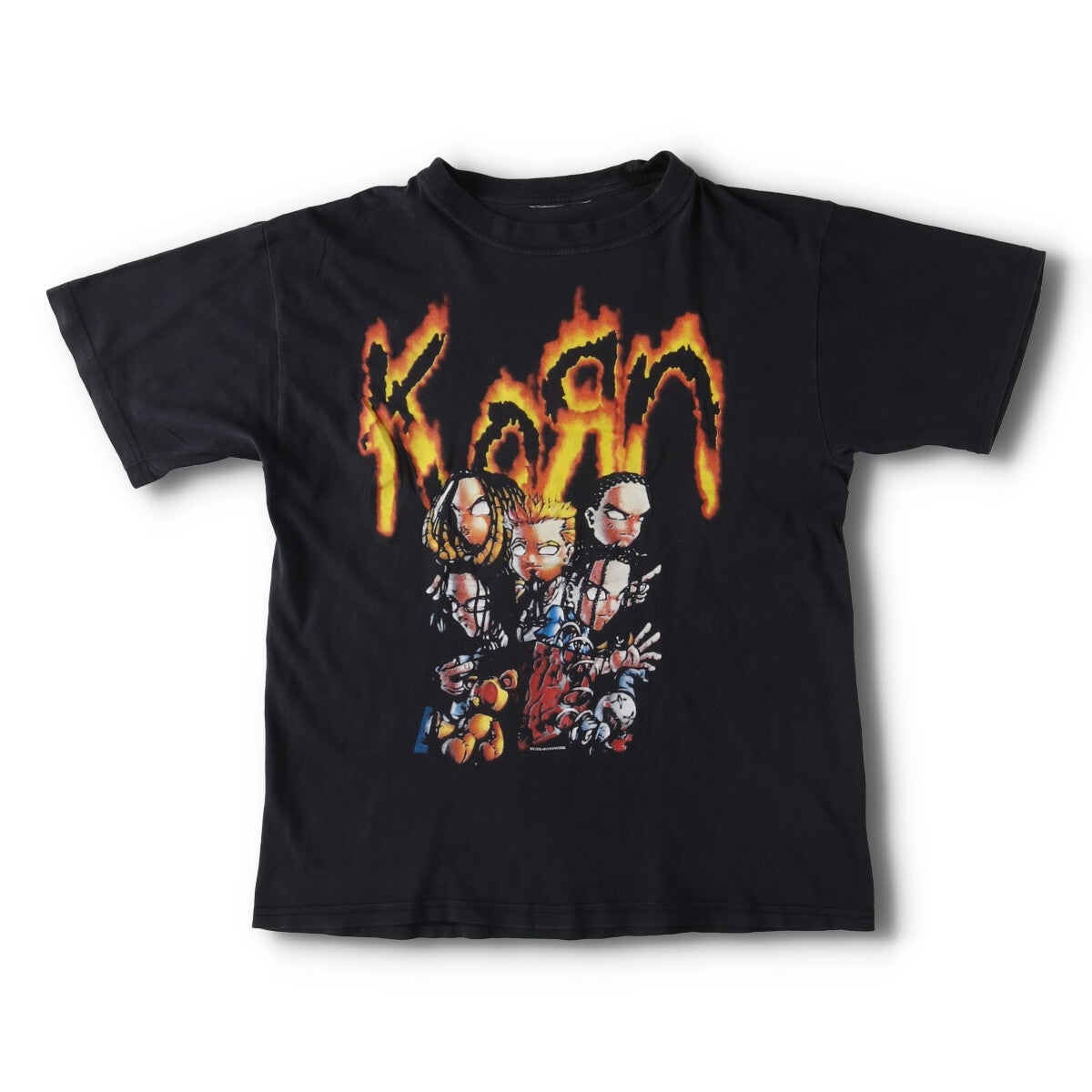 古着 00年代 KORN コーン バンドTシャツ バンT メンズM相当 /evb029220
