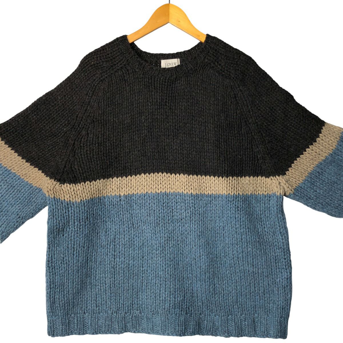 古着 90～00年代 ジェイクルー J.Crew HAND KNIT ハンドニット ウール