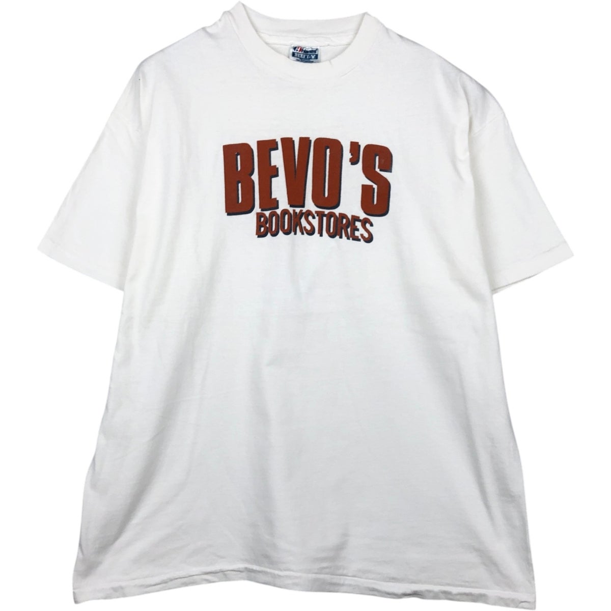 古着 80年代 ヘインズ Hanes BEEFY-T 青タグ アドバタイジングTシャツ