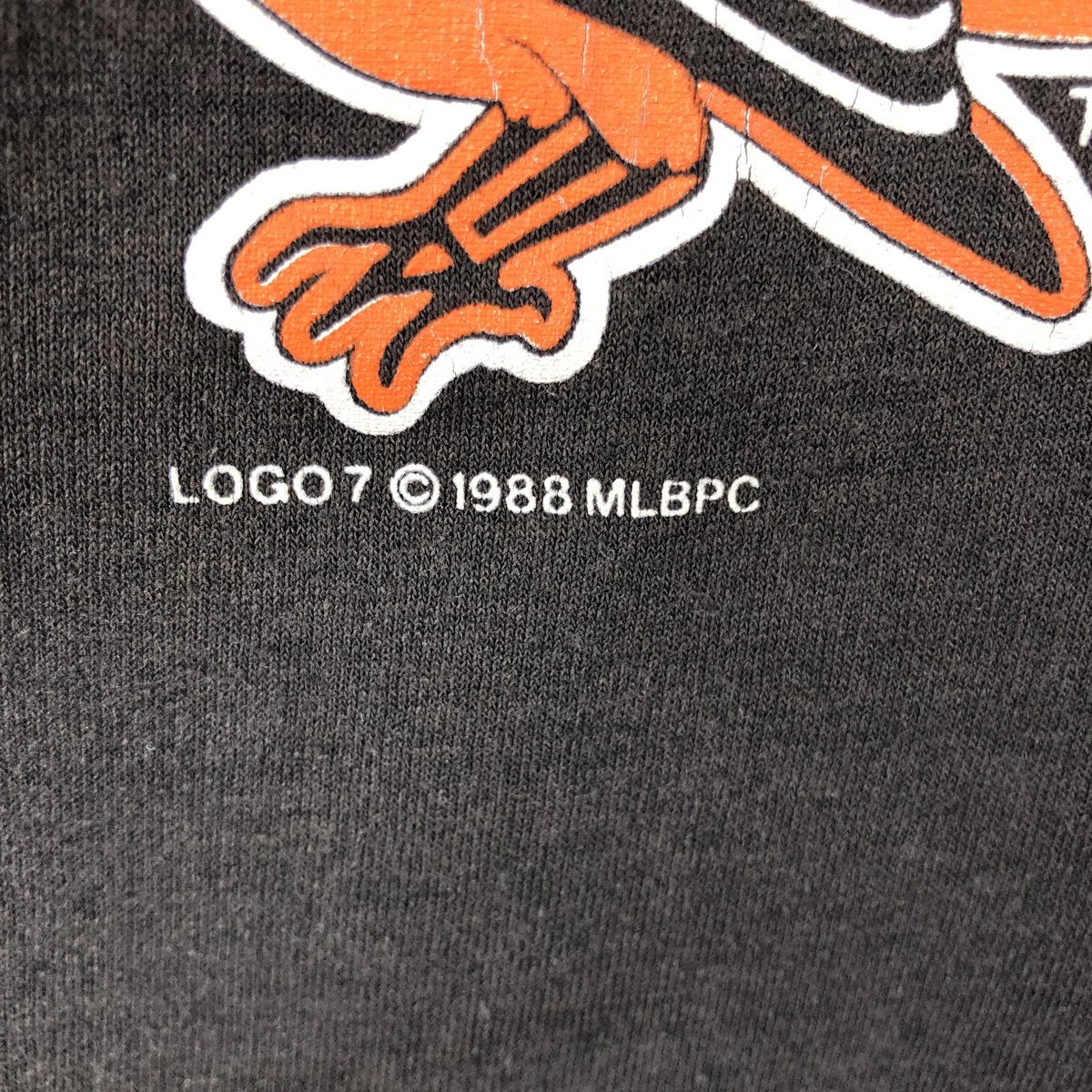 古着 80年代 ロゴセブン LOGO 7 MLB BALTIMORE ORIOLES ボルチモア