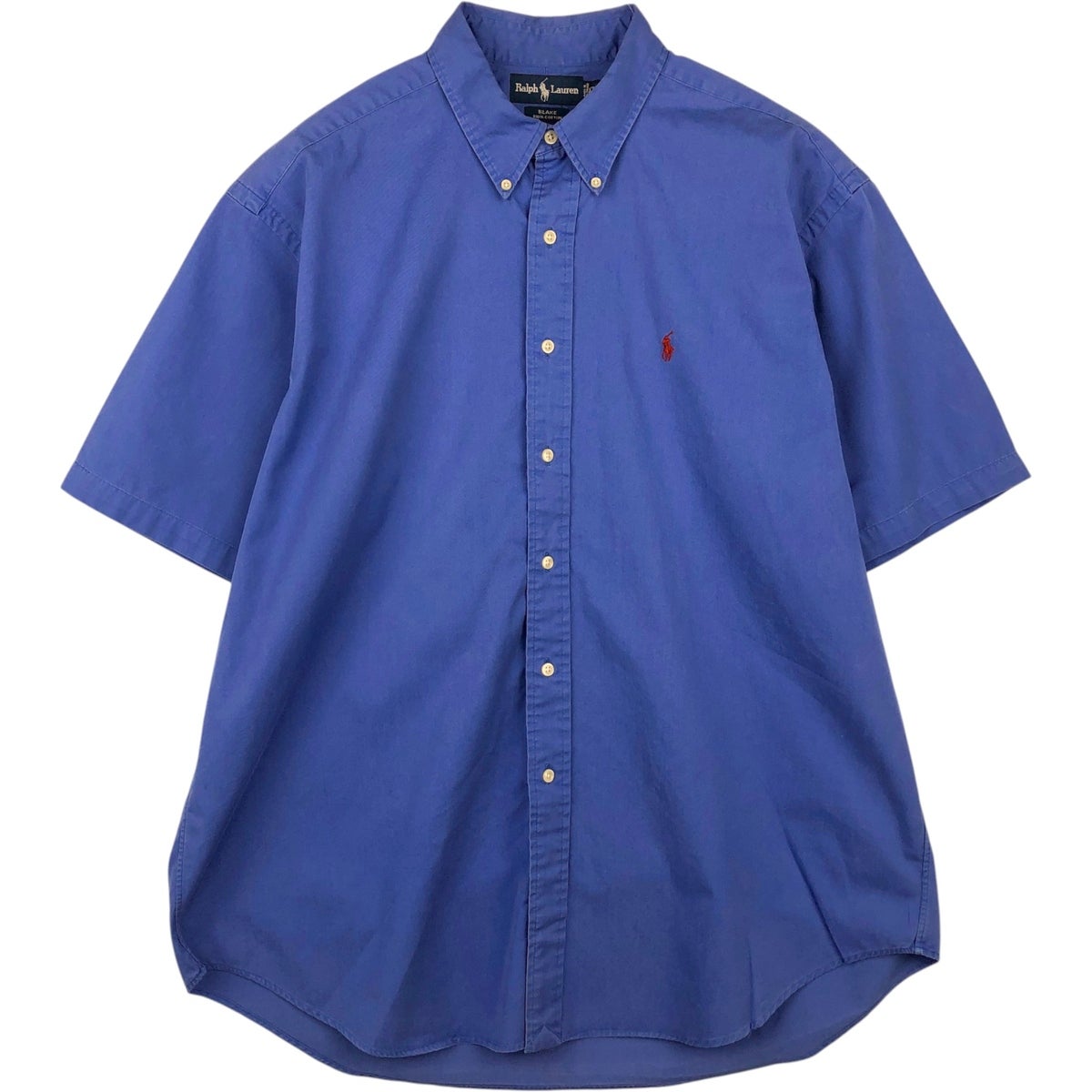 古着 ラルフローレン Ralph Lauren BLAKE 半袖 ボタンダウンシャツ メンズXL相当 /eaa558350 古着 ラルフローレン Ralph Lauren BLAKE 半袖 ボタンダウンシャツ