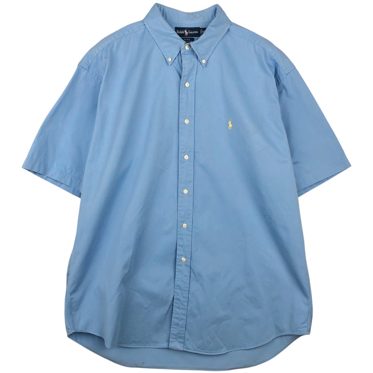 古着 ラルフローレン Ralph Lauren BLAKE 半袖 ボタンダウンシャツ